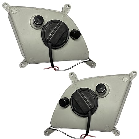 K D Fog Lamp set For Tata Indica V2 2001-2013/ Safari Dicor 2005-2017/ Xeta 2006-2013 (Pair) With Bulb