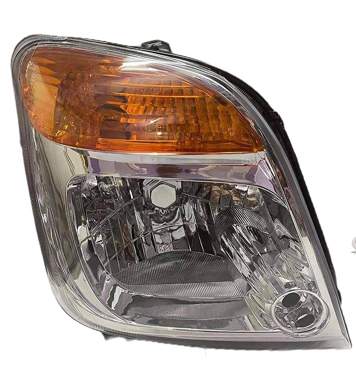 K D Headlight assembly for Maruti Suzuki WagonR Type 3 (2006-2010) ( WITHOUT ADJUSTABLE MOTOR)