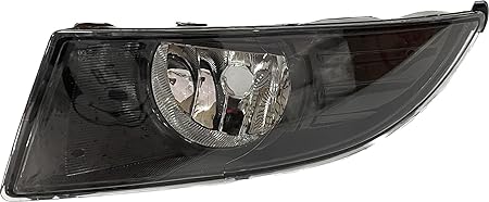 K D Fog Lamp set for Skoda Rapid (Pair) BLACK 2011-2023 | Halogen