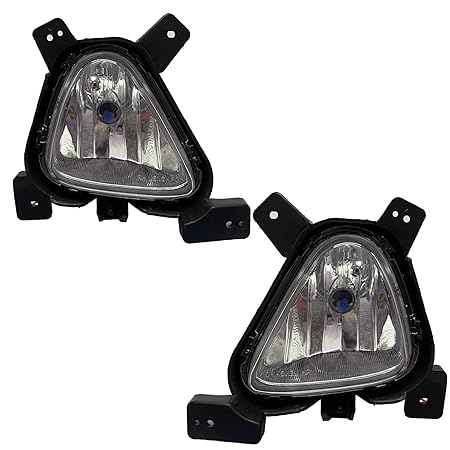 K D Fog Lamp set For Hyundai EON (With Bulb) Pair 2011-2019