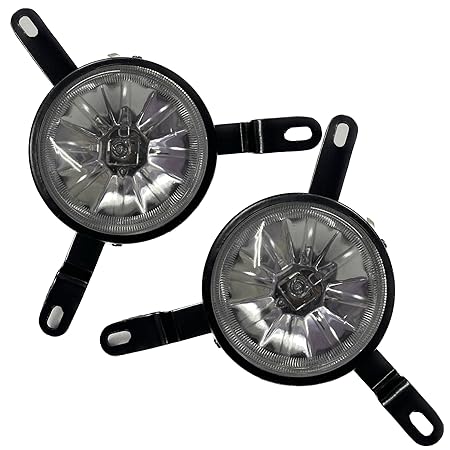 K D Fog Lamp set For Chevrolet Tavera Type 2 (PAIR) With Bulb 2011-2013