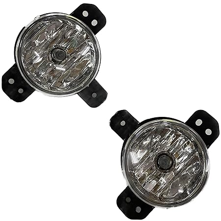 K D Fog Lamp set For Mahindra THAR (PAIR) With Bulb 2015-NOW | Halogen