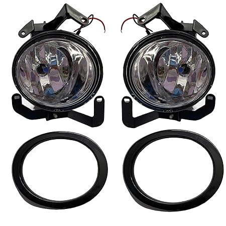 K D Fog Lamp set For Hyundai I10 With Bulb (Pair) 2007-2010