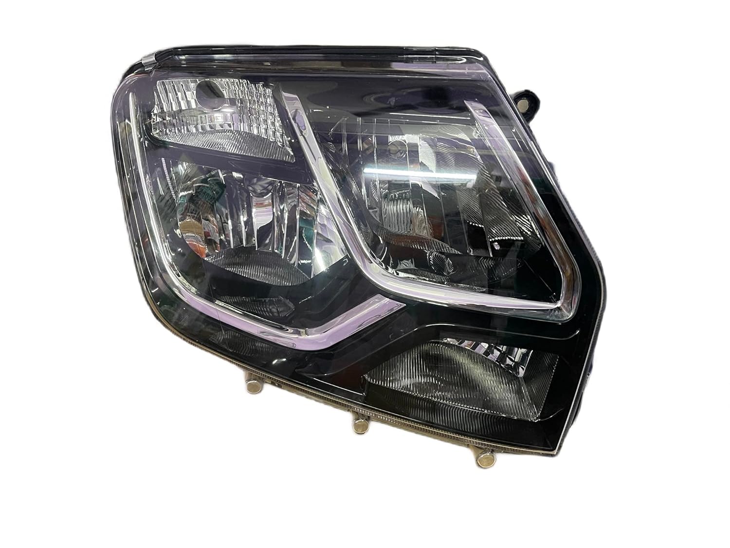 K D Headlight assembly for Duster (2016-2019) TYPE 3 ( WITHOUT ADJUSTABLE MOTOR) 2016-2019