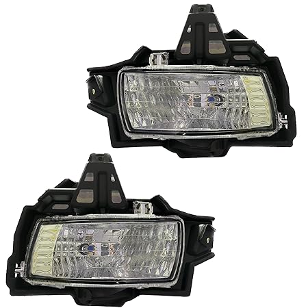 K D Fog Lamp set For Innova Type 2 (2009-2012) Pair With Bulb