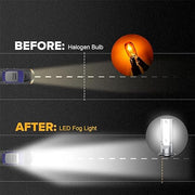 K D 22 White LED Fog Lights for Mahindra Bolero (PAIR) High lights 2016-2020