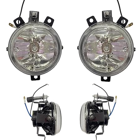 K D Fog Lamp set For Ford Fiesta New Model Type 2 With Bulb (Pair) 2011-2015