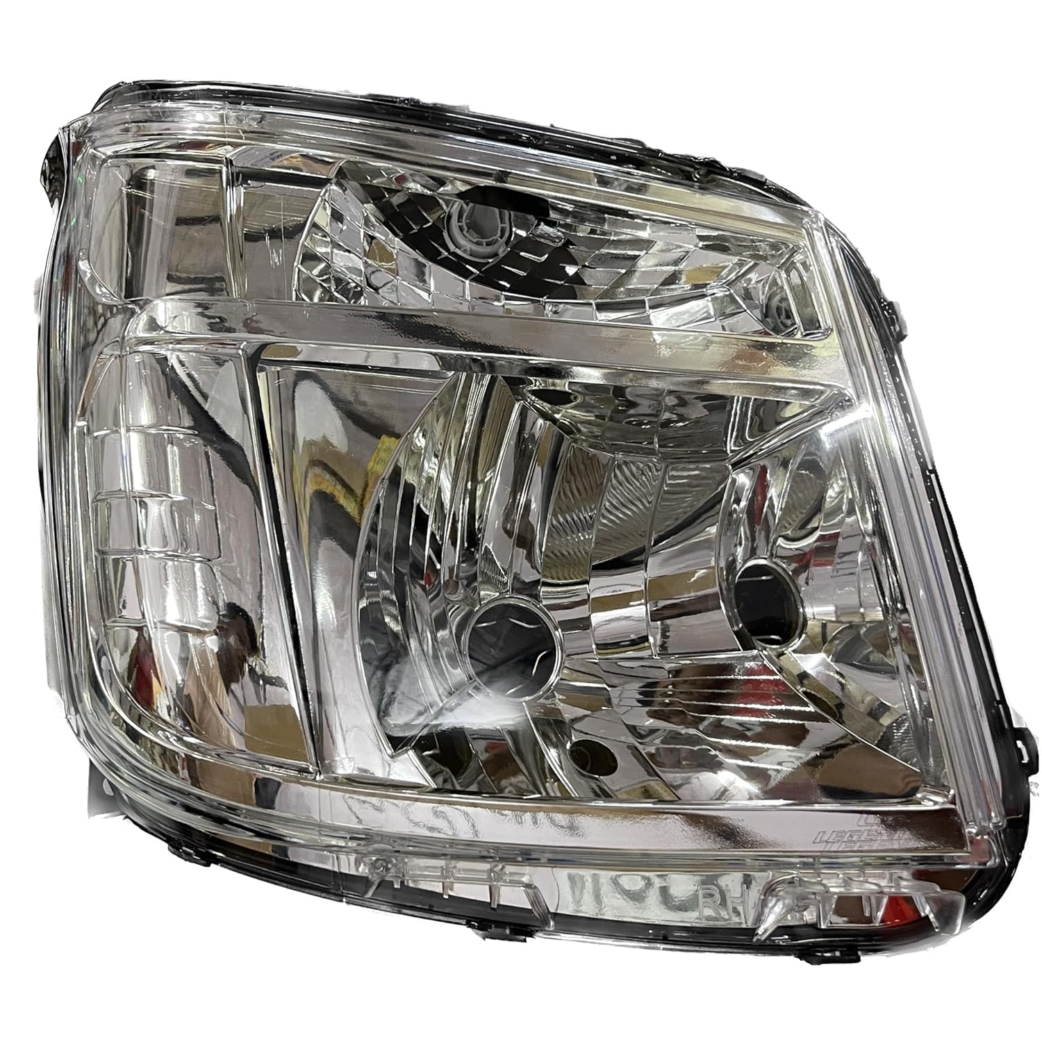 K D Headlight assembly for TATA INTRA White ( WITHOUT ADJUSTABLE MOTOR)