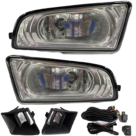 K D Fog Lamp Set For Honda Civic Type 1 With Bulb & Complete Kit (PAIR) 2006-2010