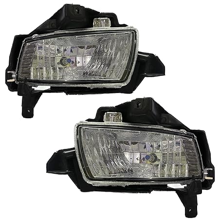 K D Fog Lamp set For Innova Type 1 2005-2009 Pair With Bulb