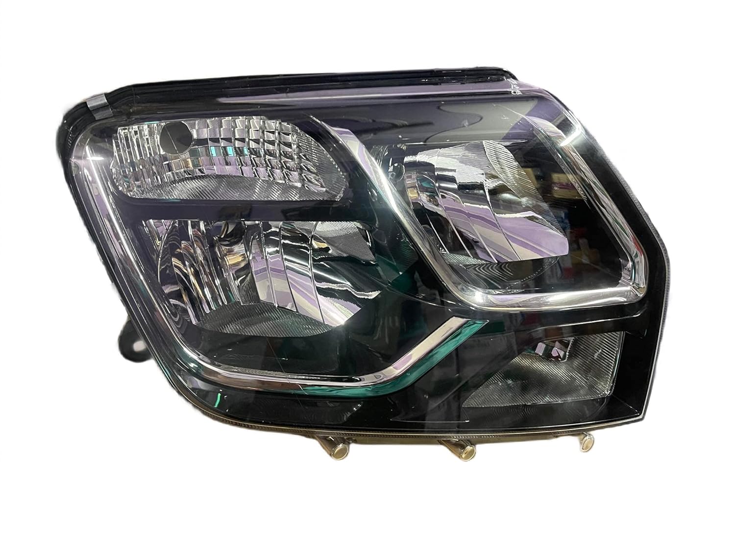 K D Headlight assembly for Duster (2016-2019) TYPE 3 ( WITHOUT ADJUSTABLE MOTOR) 2016-2019