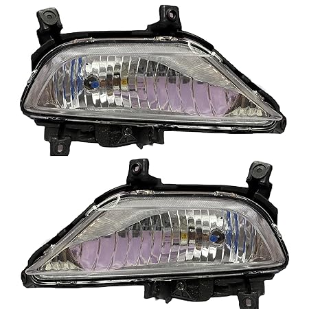 K D Fog Lamp Set For Hyundai I20 Elite (2014-2018) With Bulb (PAIR)