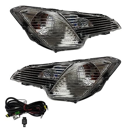 K D Fog Lamp Set For Ford Ecosport With Bulb & Wiring (PAIR)