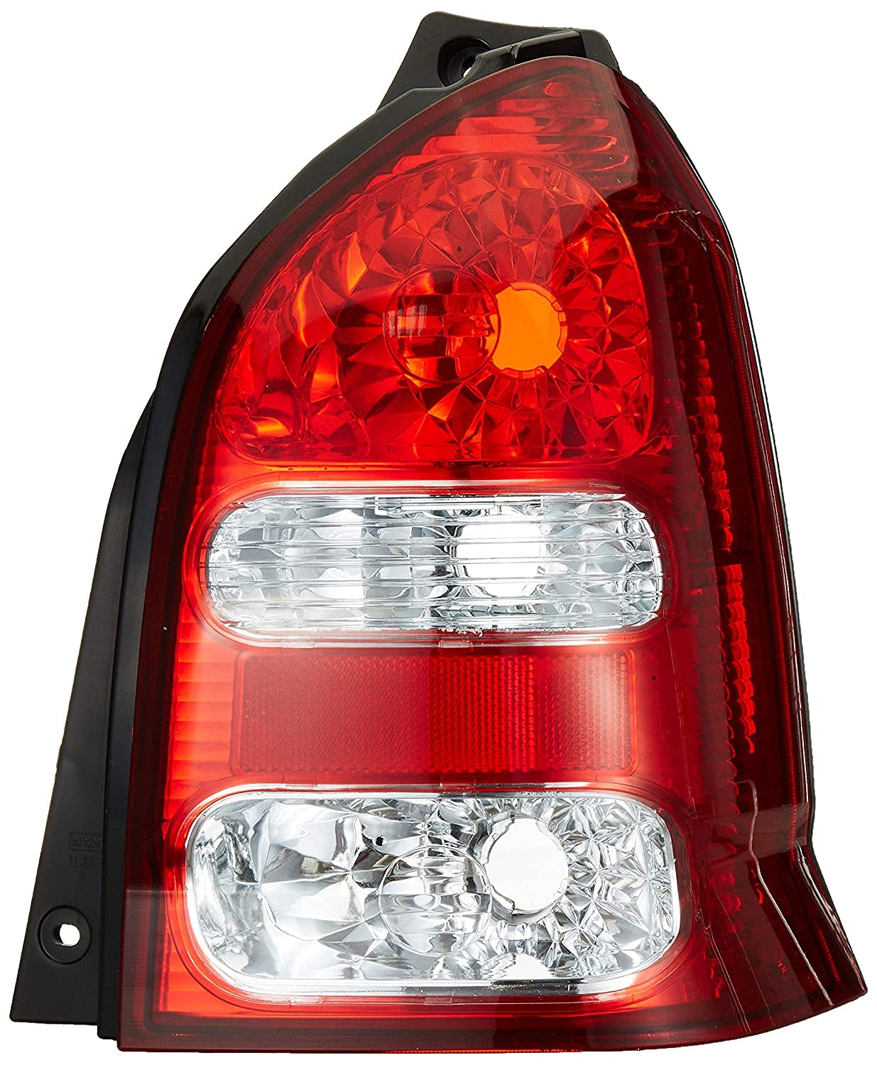 Red tail light assembly for Maruti ALTO Type 2 vehicle.