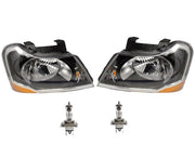 Modified black headlight for Xylo