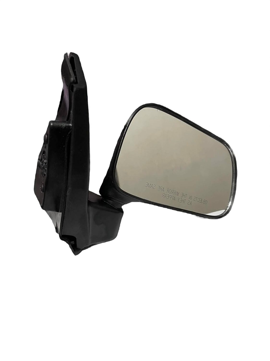 A plain side mirror for a Maruti Alto car, with the mirror assembly detached from the base.