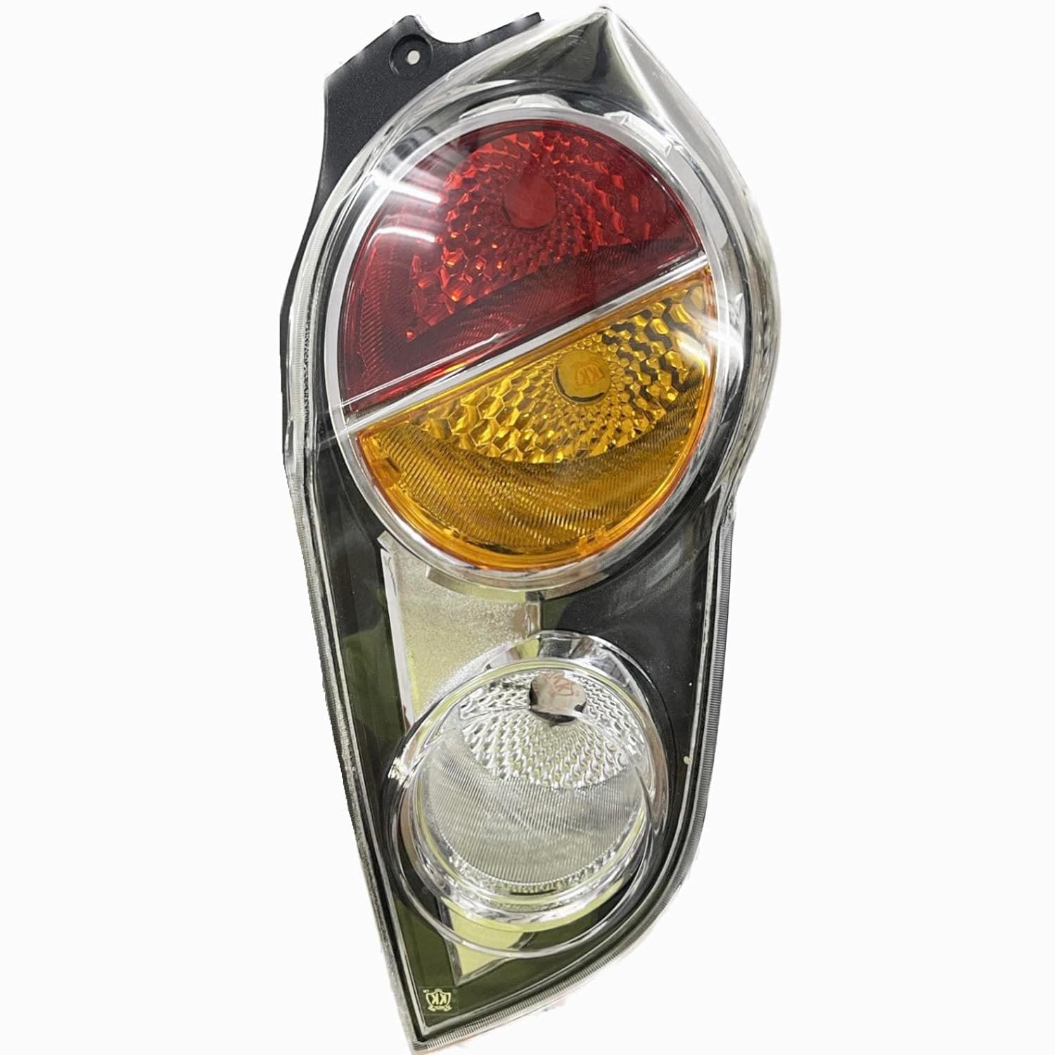 Rear tail light for Chevrolet Beat model years 2010-2014, featuring a white light with a red lens and yellow reflector.