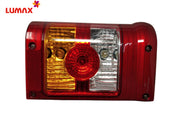 Lumax tail light assembly

Mahindra Bolero Type 3 tail lamp

