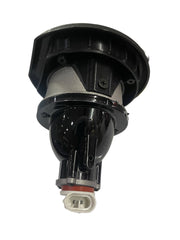 Car headlight bulb on a white background