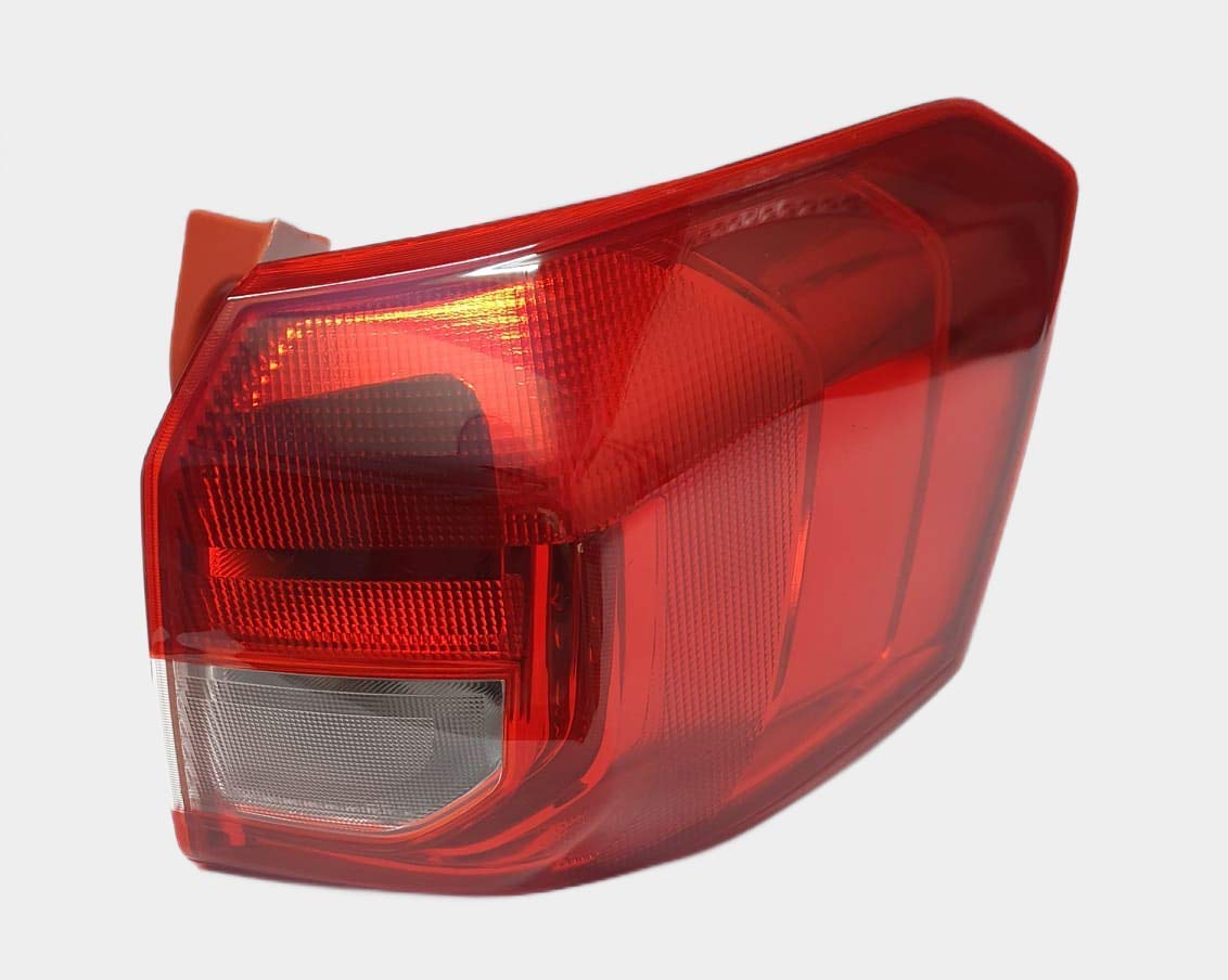 Red tail light assembly for Maruti Suzuki Vitara Brezza, non-LED model.