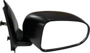 Black K D side mirror for Maruti Celerio 2022-onwards without motor indicator, showing the mirror in a folded position