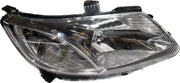 A fron headlight for a Chevrolet Sail vehicle. The headlight is shiny and reflective with a black housing and a visible bulb.