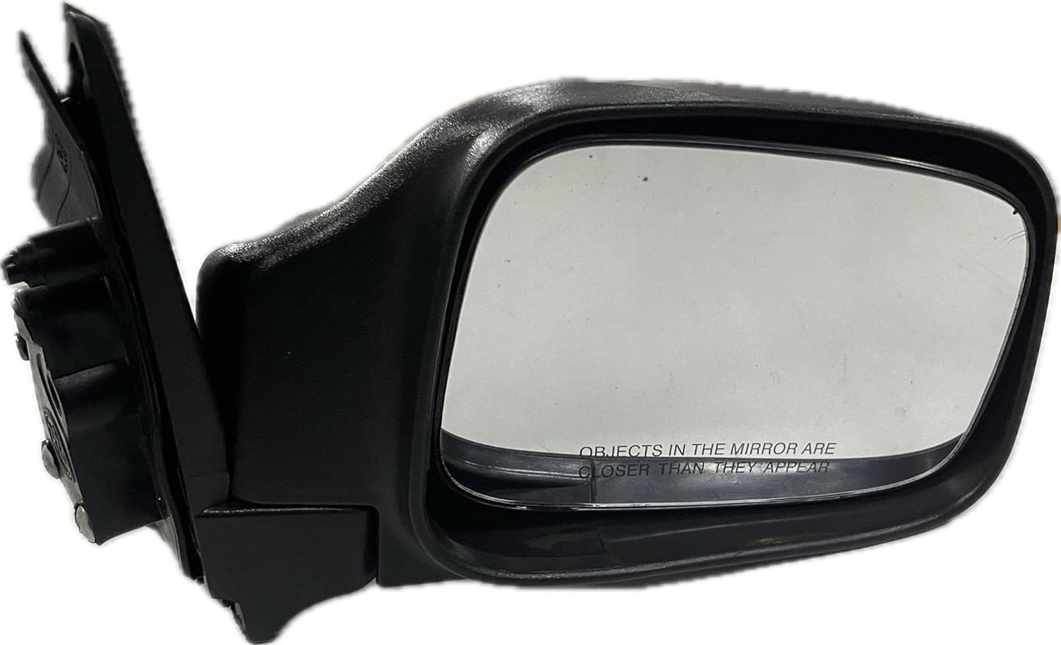 A black K D brand door mirror for a Chevrolet Tavera Type 1 vehicle.
