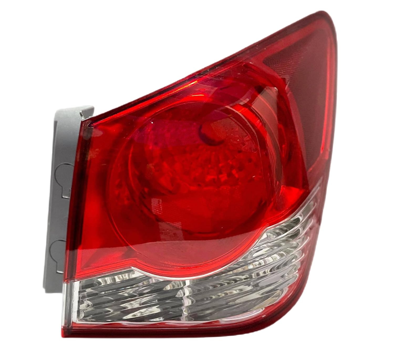 Red tail light for Chevrolet Cruze 2009-2017, wrapped in bubble packaging.