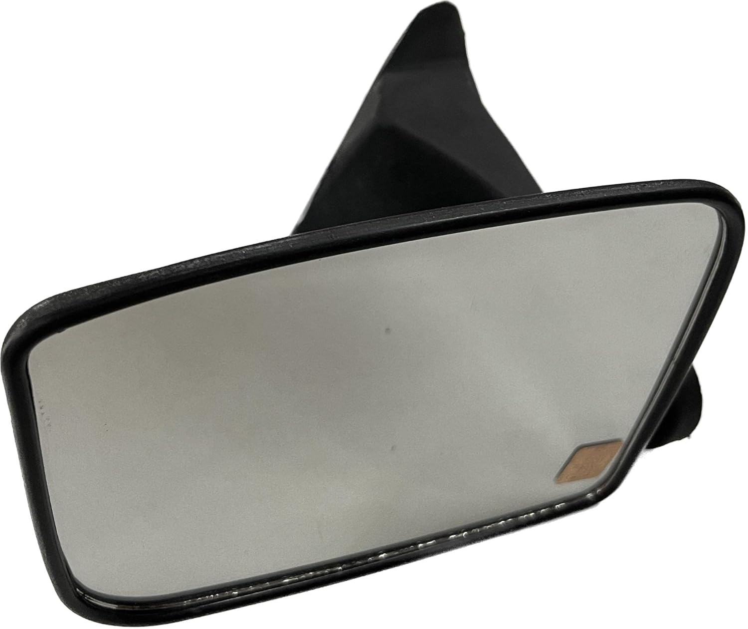 A black side door mirror for an Ashok Leyland Dost vehicle.