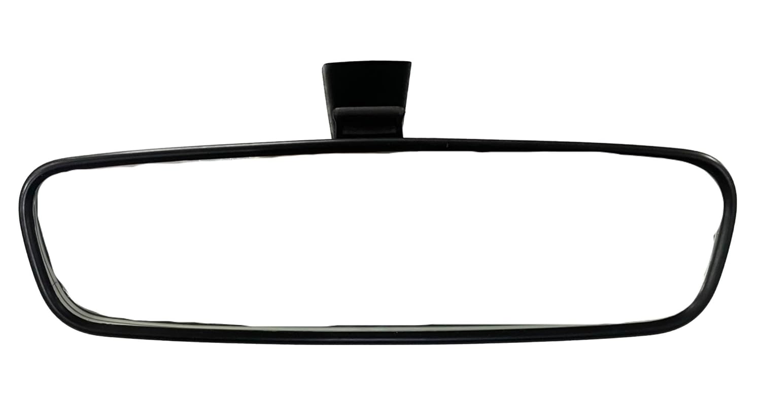 A clear rear view interior mirror designed for Ford vehicles.