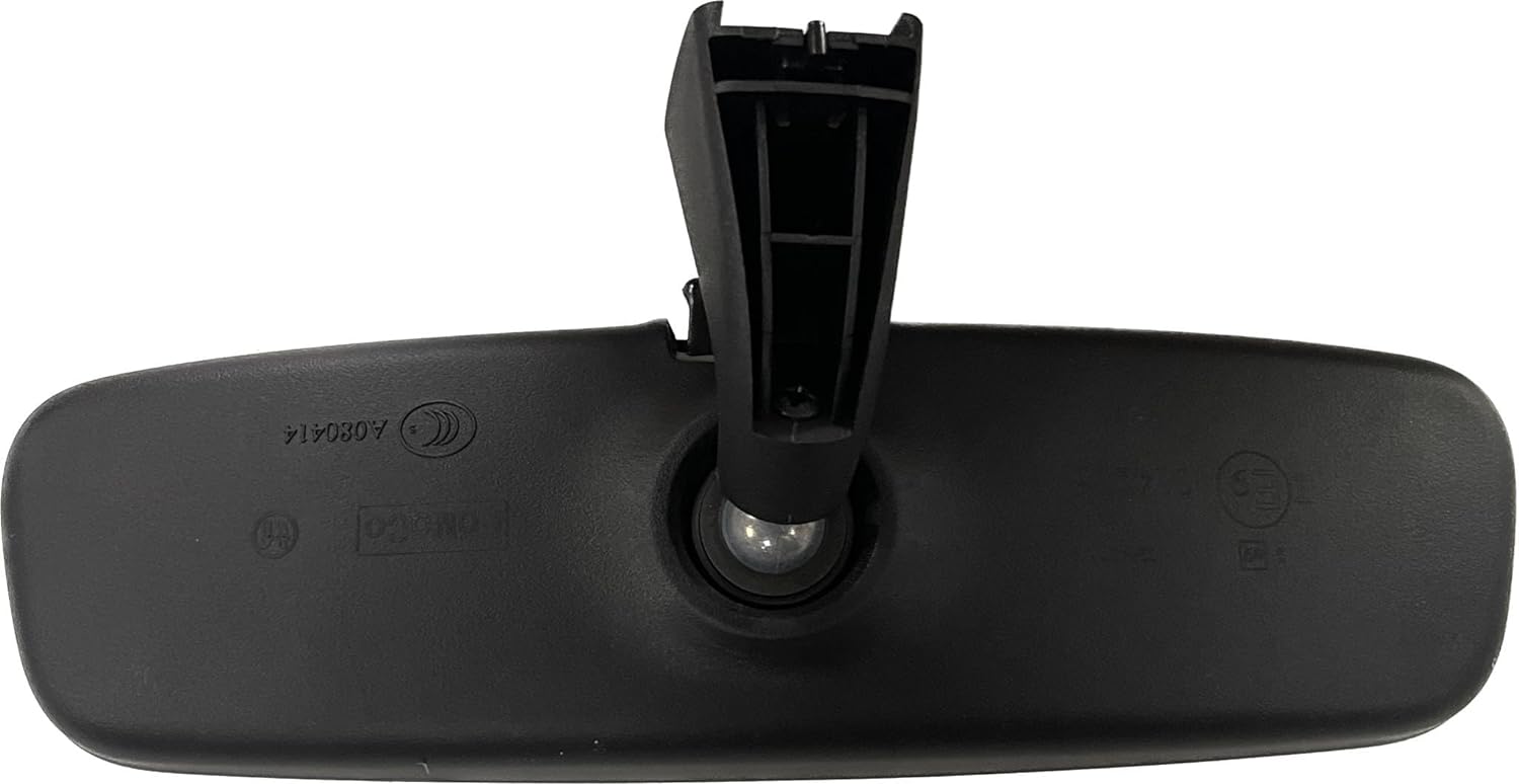 A clear rear view interior mirror designed for Ford vehicles.