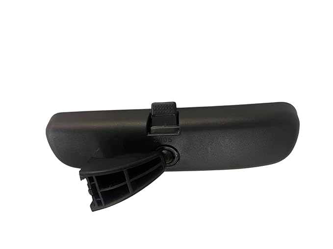 A black rear view mirror for vehicles such as Etios, Liva, and Cross with a visible mounting frame.