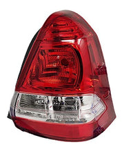 A red and clear tail light for a Toyota Etios Sedan, with visible brake light and turn signal components.