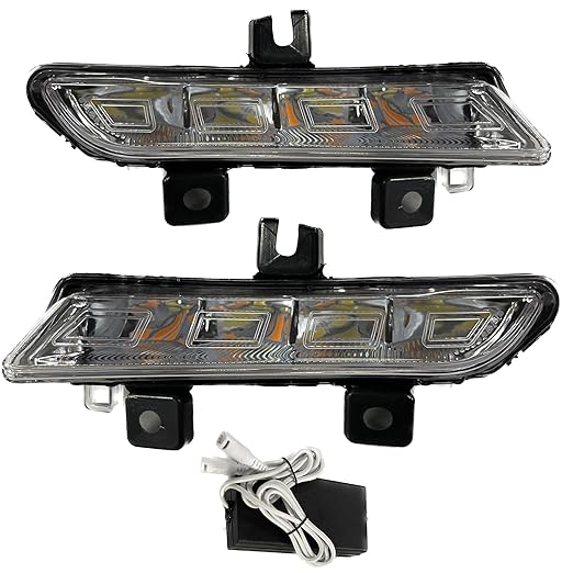 Fog Lamp DRL Set For Renault Triber With Side Turn Indicator (PAIR)