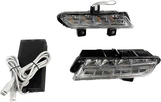 Fog Lamp DRL Set For Renault Triber With Side Turn Indicator (PAIR)