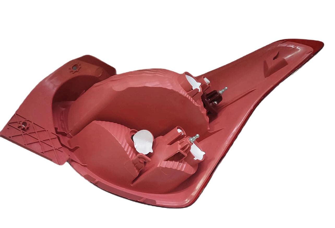 A red tail light for a Hyundai I10 GRAND, showcasing the brake light and reverse light components.