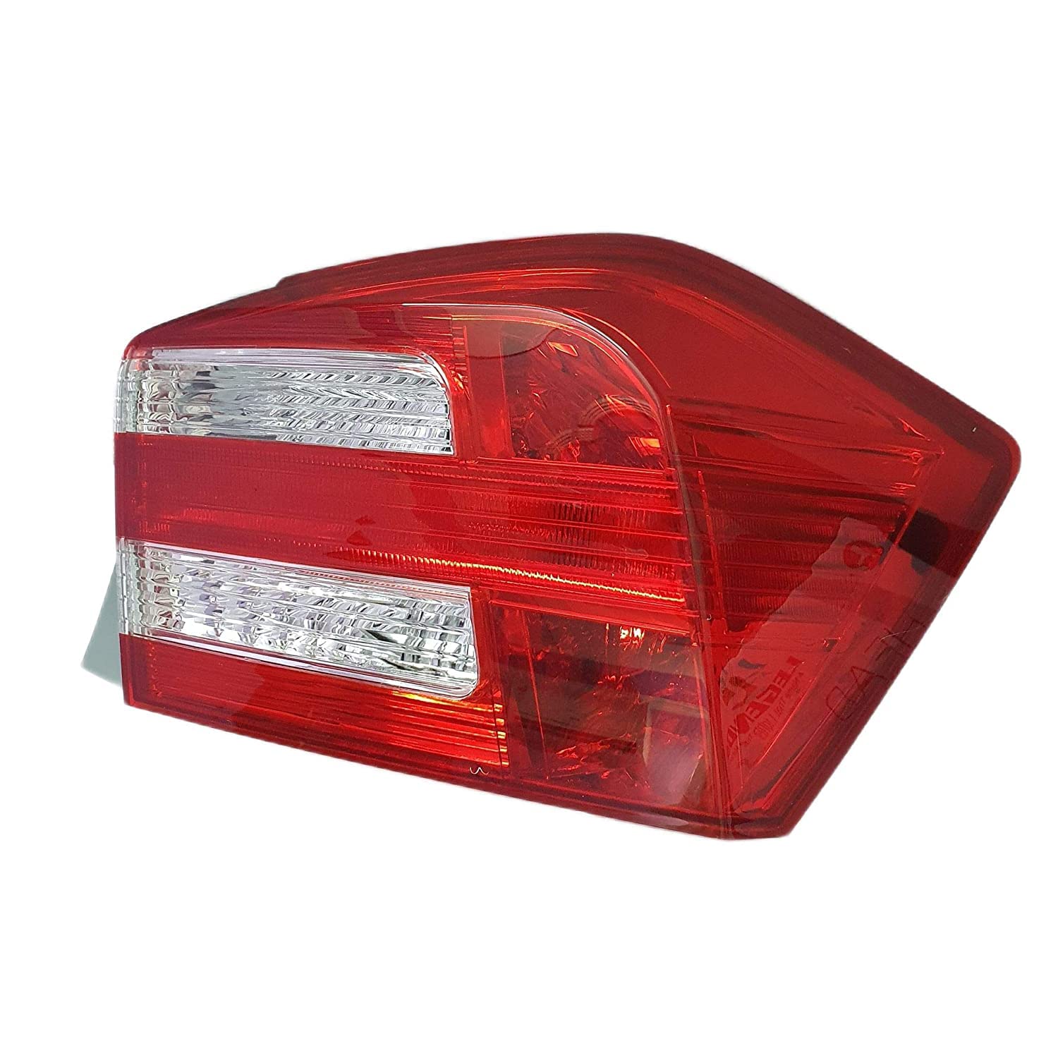Red tail light assembly for Honda City Type- 6 IVTEC 2012-2013, with a close-up of the car light and a picture of the vehicle in question.