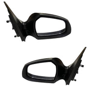 A pair of black motorised door mirrors for Hyundai Aura.