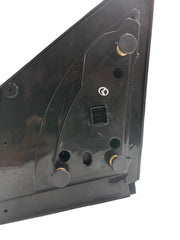 Close-up of a mechanical component with a clear plastic cover on a white background