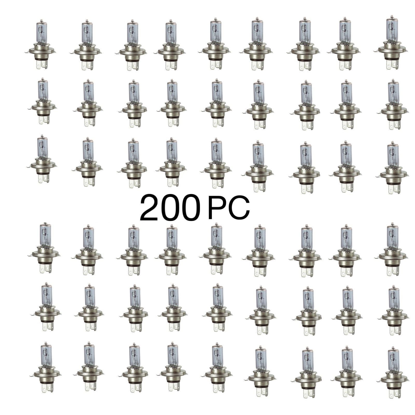 K D Minda H4-5001H H4 P43 12V 60/55W Ultimate Yellow-Head Light All Weather Halogen Bulb Quartz Glass - Pack of 200  (UNIVERSAL)