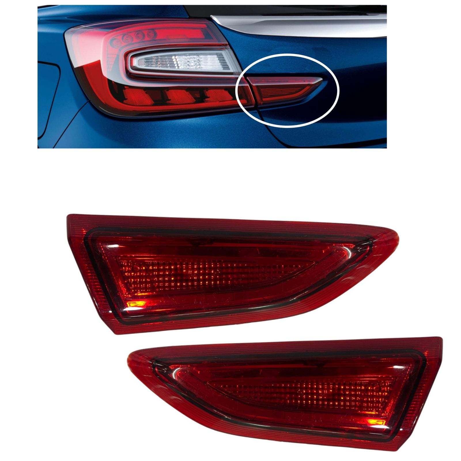 K D Taillight/Dicky light assembly For Maruti Baleno 2022 - NOW Pair