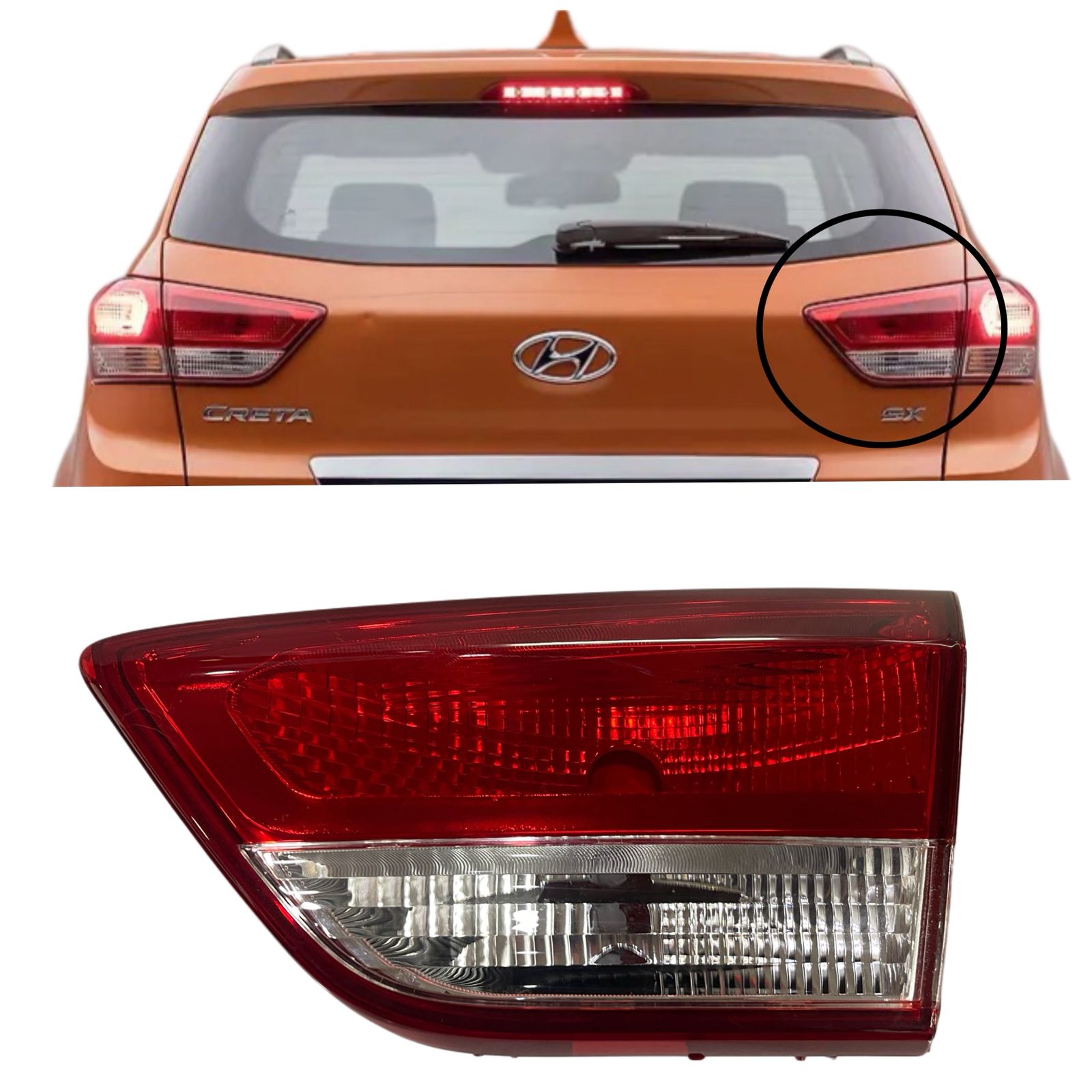 K D Taillight/Dicky light assembly For Hyundai Creta Type 2 2018-2020