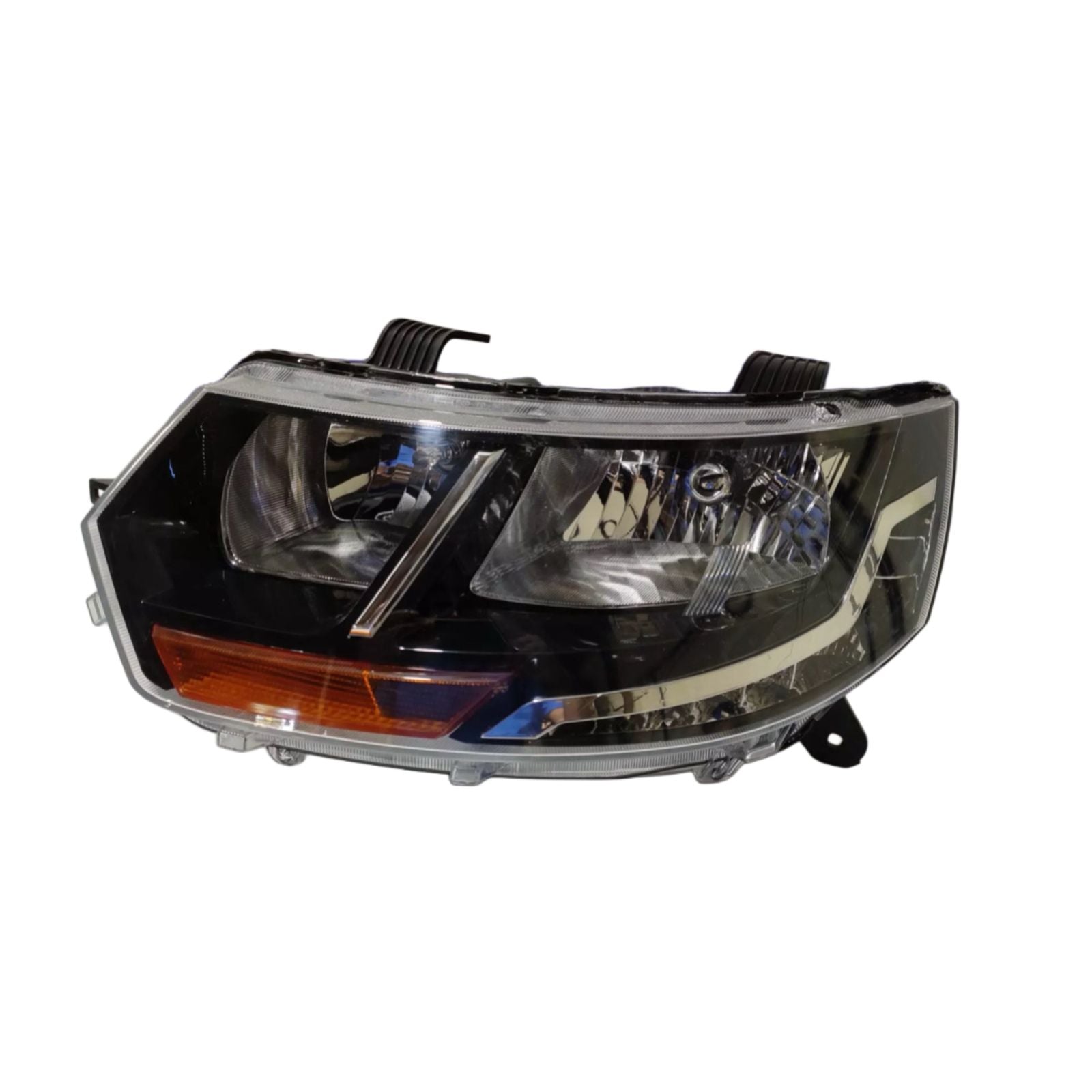 LUMAX HEADLIGHT FOR MAHINDRA KUV100 TYPE 2 WITH MOTOR & DRL 2017-NOW