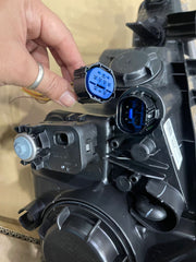 K D I20 Headlight Coupler, 10 Pin Connector, Compatible with Hyundai I20, Automotive Wiring Harness Adapter