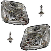 Intra white fog light combo