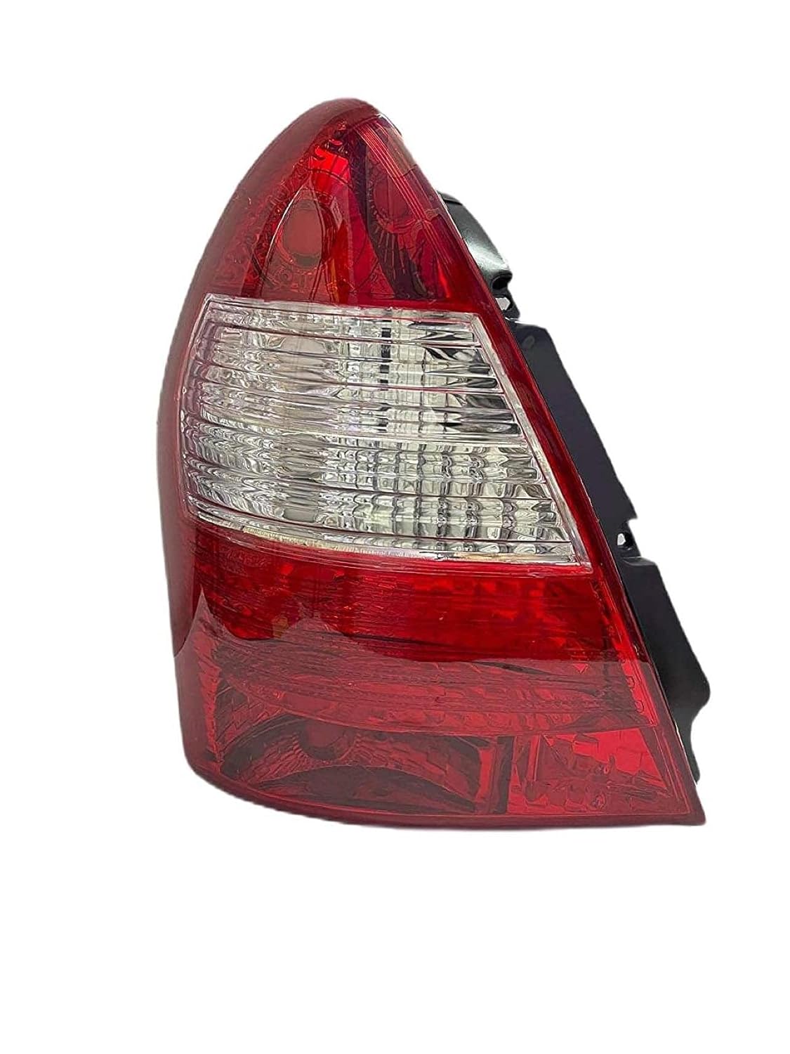 Red and clear tail light for Tata Indigo Type 2, featuring a classic design.