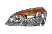 Yellow headlight assembly for Tata Indica / Indigo CS vehicle.