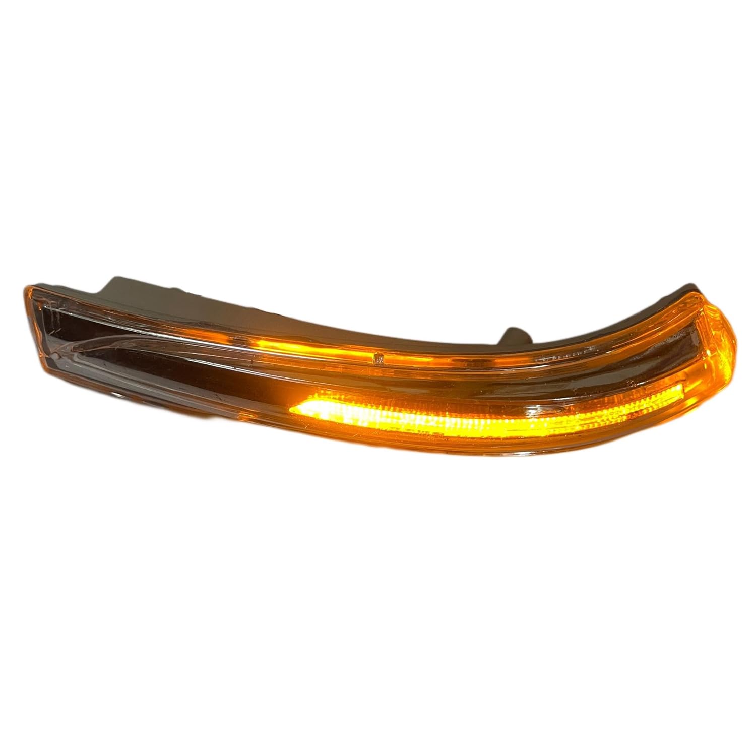 An orange-colored side/door mirror indicator for various Hyundai models.