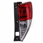 Red tail light assembly for Toyota Innova CRYSTA 2016-Present with a black housing and clear lens.