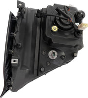 Black angel eye headlight Tata Intra